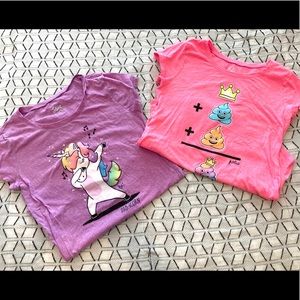 Justice short sleeve t shirt bundle